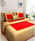 Rudra Booty Design Printed Double BEDSHEET with Two Pillow Cover