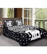 Sanganeri Printed Cotton Double Bedsheet with 2 Matching Pillow Cover