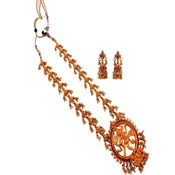 Gold Pearl Necklaces 2