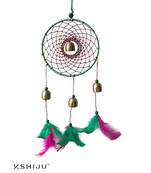Kshiju multicolor handmade wind chime dream catcher wall art, spiritual, boho wall decor