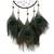 Kshiju  handmade peacock feather pendant car hanging gift craft dream catcher wall art, spiritual, boho wall decor