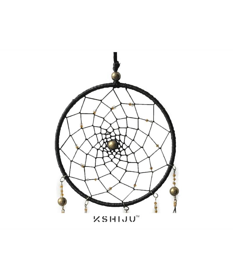 Kshiju  handmade peacock feather pendant car hanging gift craft dream catcher wall art, spiritual, boho wall decor