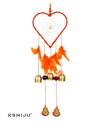 Kshiju's heart shape dreamcatcher honey 5*15" inch wall hangings home decor nursery decor 1