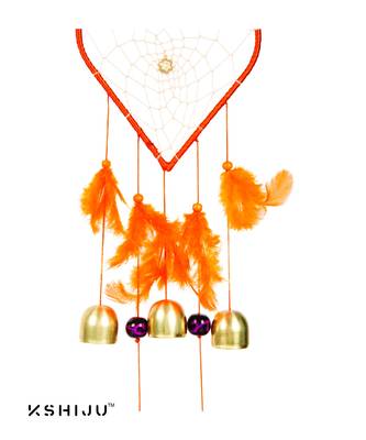 Kshiju's heart shape dreamcatcher honey 5*15" inch wall hangings home decor nursery decor 4