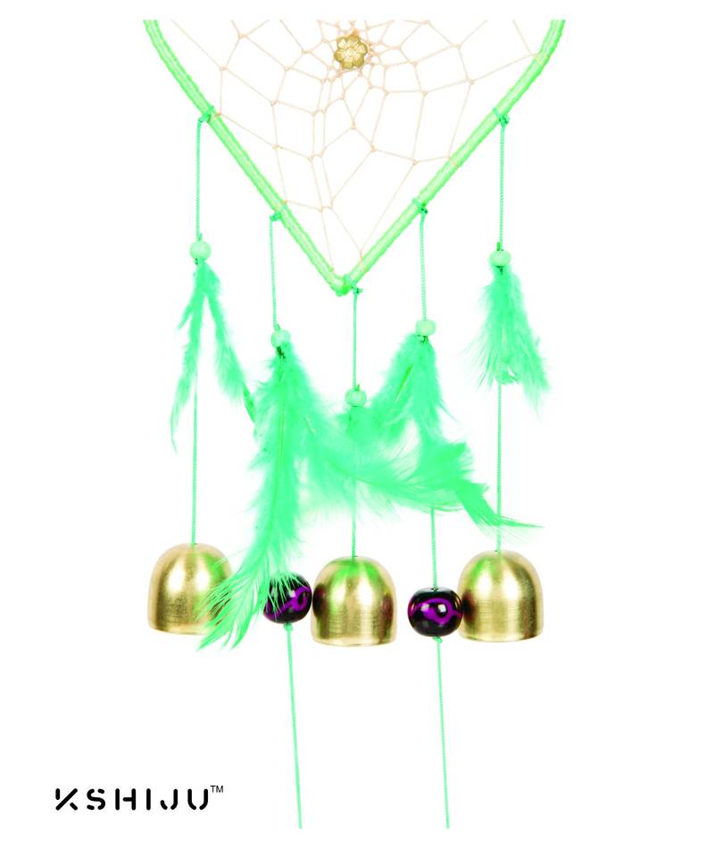 Kshiju's heart shape dreamcatcher atrichoke & carnation 5*15" inch wall hangings home decor nursery decor