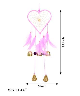 Kshiju's heart shape dreamcatcher thistle 5*15" inch wall hangings home decor nursery decor 2