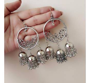 Silver Earrings 1