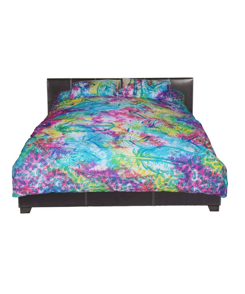 Indian Mandala Duvet Cover Bedding Set Double Size With 2 Matching Pillow Case RHDVT0015