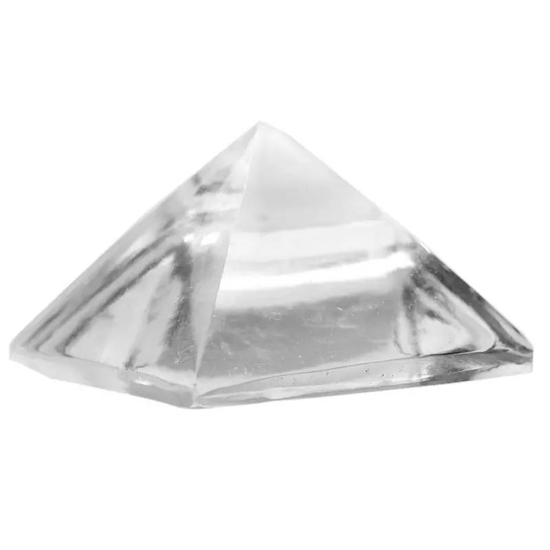 Vastu Dosh Nivarak Powerful Spatik Crystal Pyramid