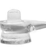 Pure Natural Sphatik Crystal Divine Shiva Lingham