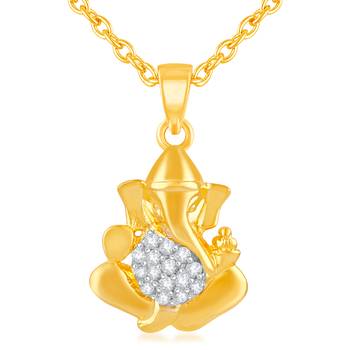 White cubic zirconia pendants 1