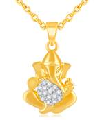 White cubic zirconia pendants