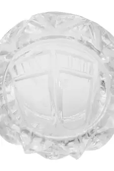 Spiritual Pure Sphatik Crystal Laxmi Charan Kamal