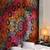New Queen Star Multi Floral Mandala Room Decorative Wall Hanging Cotton Tapestry Hippie Home Decor Tapestry Throw