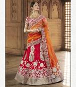 Mahotsav Silk Hot Pink Embroidered Lehenga Choli