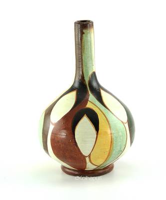 Handmade Pots With Handpainted Abstract Multicolor Design Teracotta Home Decor/ Flower Pot 2