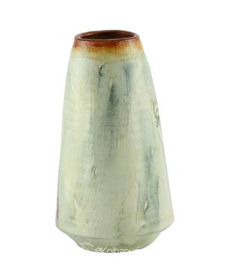 Handmade Pots With Handpainted Village Lady Multicolor Design Teracotta Home Decor/ Flower Pot 2