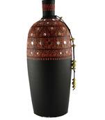 Handmade 3D Color Work Black Vase Terracotta Idols And Figurines/Home Decor/ Showpieces/Pots