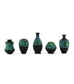 Handmade 3D Work Mini Five Show Piece Terracotta Pot Set Idols And Figurines/Home Decor/ Showpieces