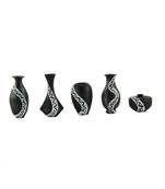 Handmade Pots With Handpainted 3D Work Mini Five Home Decor/ Flower Pot Teracotta Pot