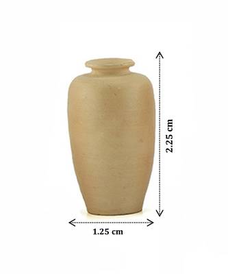 Handmade 3D Work Mini Three Show Piece Terracotta Pot Set Idols And Figurines/Home Decor/ Showpieces 2