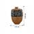Handmade 3D Work Mini Three Show Piece Terracotta Pot Set Idols And Figurines/Home Decor/ Showpieces