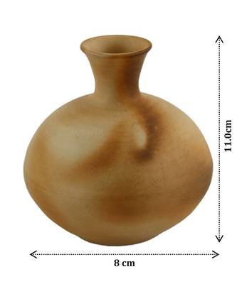 Natural Colored Made Of Teracotta Clay Handicrafts Gifts Wall Corners Pot 3