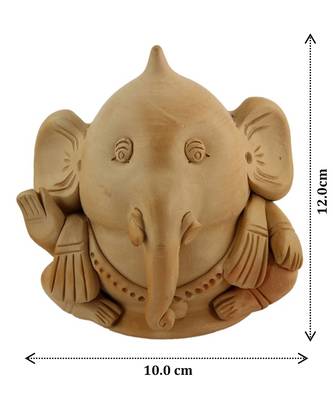 Natural Colored Made Of Teracotta Clay Handicrafts Gifts Wall Corners Pot 3