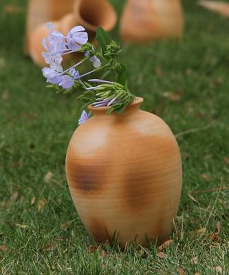 Natural Colored Made Of Teracotta Clay Handicrafts Gifts Wall Corners Pot 2