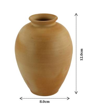 Natural Colored Made Of Teracotta Clay Handicrafts Gifts Wall Corners Pot 3