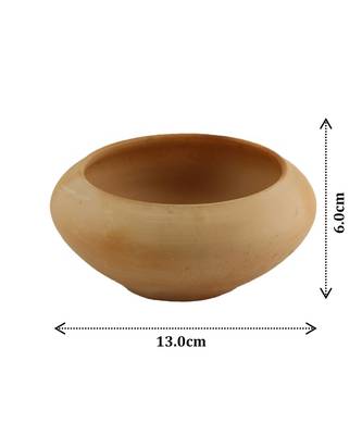 Natural Colored Made Of Teracotta Clay Handicrafts Showpiece Terracotta Vase 3