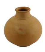 Natural Colored Made Of Teracotta Clay Handicrafts Showpiece Terracotta Vase