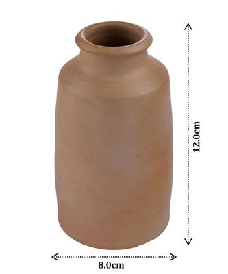 Natural Colored Made Of Teracotta Clay Handicrafts Showpiece Terracotta Vase 2