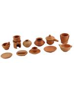 Natural Colored Made Of Teracotta Clay Handicrafts Showpiece Terracotta Vase