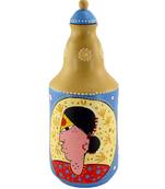 Multicolored Made Of Teracotta Clay Handicrafts Showpiece Terracotta Vase/Pot