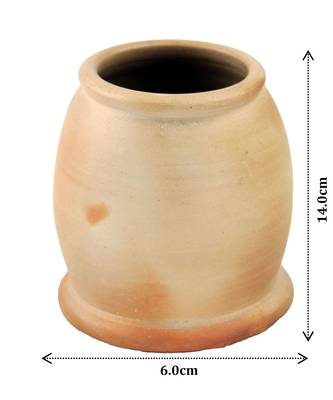 Natural Colored Made Of Teracotta Clay Handicrafts Showpiece Terracotta Vase 3