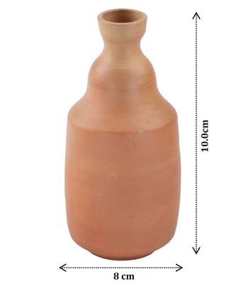 Natural Colored Made Of Teracotta Clay Handicrafts Showpiece Terracotta Vase 3