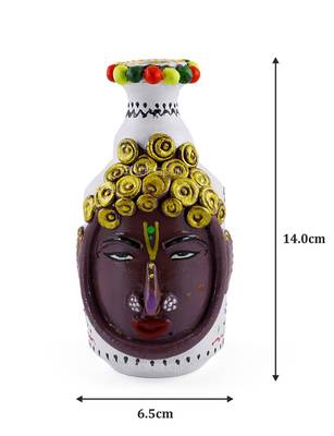 Attarctive Terracotta & M Seal Handmade Bottle For Home Decor 3