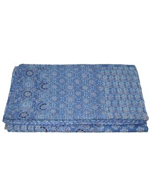 Kantha Quilt Queen Cotton Vintage Throw Blanket Multi Design Indian Handmade GDR0019 1