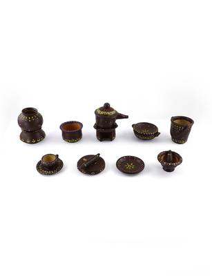 Handpainted Terracotta Bhatukali/Miniatures For Home Decor 1