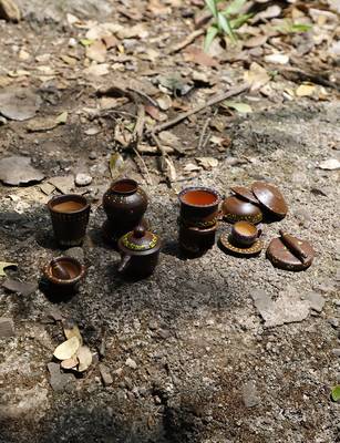 Handpainted Terracotta Bhatukali/Miniatures For Home Decor 2