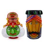 Handmade Beautiful Combo Of Two Male M Seal & Terracotta Showpeice For Home Decor