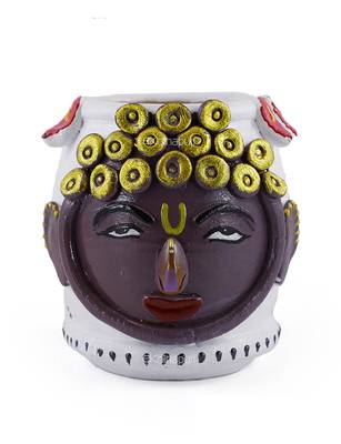 Handmade Creative Combo Of Two Male M Seal & Terracotta Showpeice For Home Decor 4