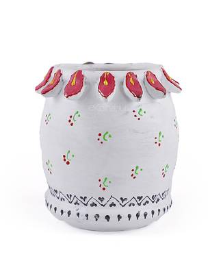 Handmade Creative Combo Of Two Male M Seal & Terracotta Showpeice For Home Decor 5