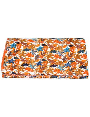 Kantha Quilt Queen Cotton Vintage Throw Blanket Multi Design Indian Handmade GDR0041 1