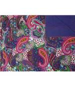 Kantha Quilt Queen Cotton Vintage Throw Blanket Multi Design Indian Handmade GDR0062