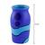 Hand Painted Blue Modern Art Terracotta Round Vase Table Top Vases Flower Vase Flower Pots