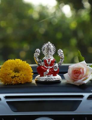 Authentic Silver Plated Resin Material Laxmi Mata Idol For Home Decor/Gift Items/Showpiece 4