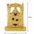 Traditional Gold Plated Resin Material Lord Balaji Idol For Home Decor/Gift Items/Showpiece