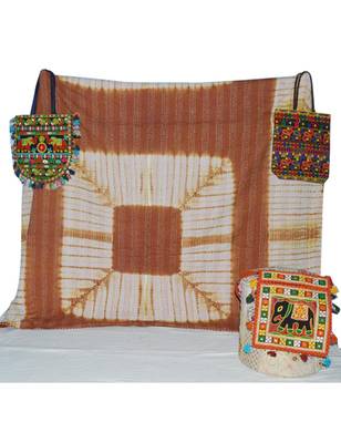 Kantha Quilt Queen Cotton Vintage Throw Blanket Multi Design Indian Handmade GDR0202 1